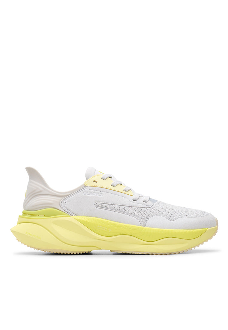 Clarks Pace Trainers 'Lime Combi'