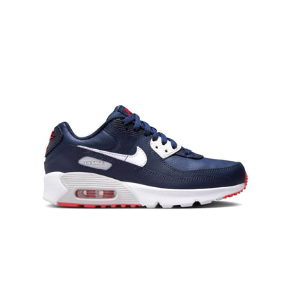 Nike Kids Air Max 90 Leather 'Obsidian Red Track'