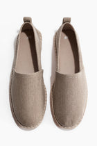 H&M Canvas espadrilles 'Beige Medium Dusty'
