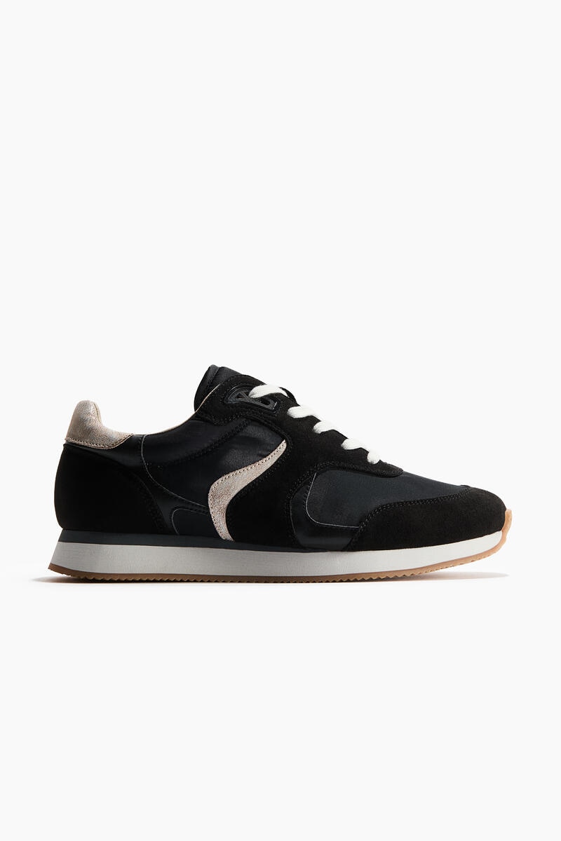 H&M Retro trainers 'Black Dark'