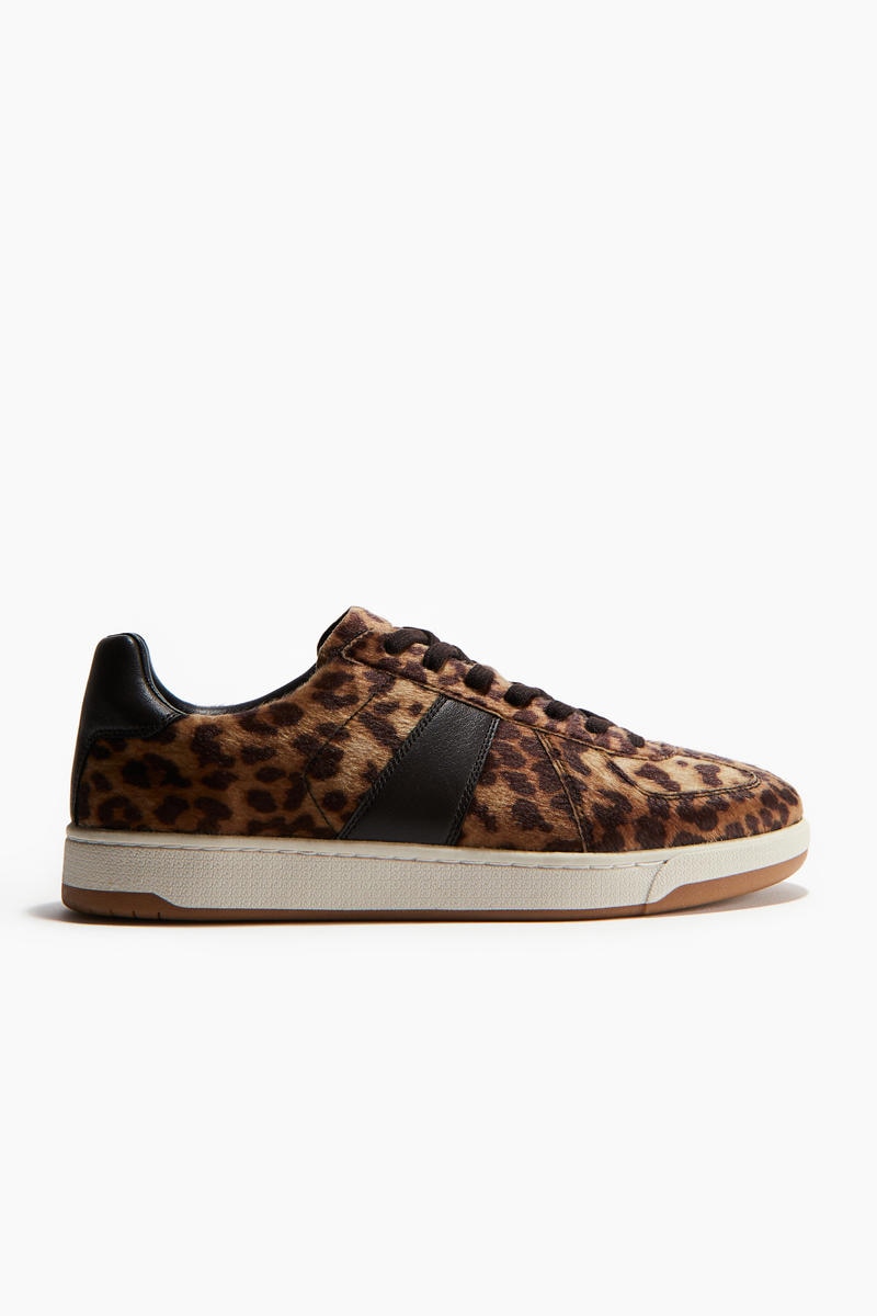 H&M Patterned trainers 'Beige Dark'