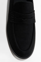 H&M Penny loafers 'Black Dark'