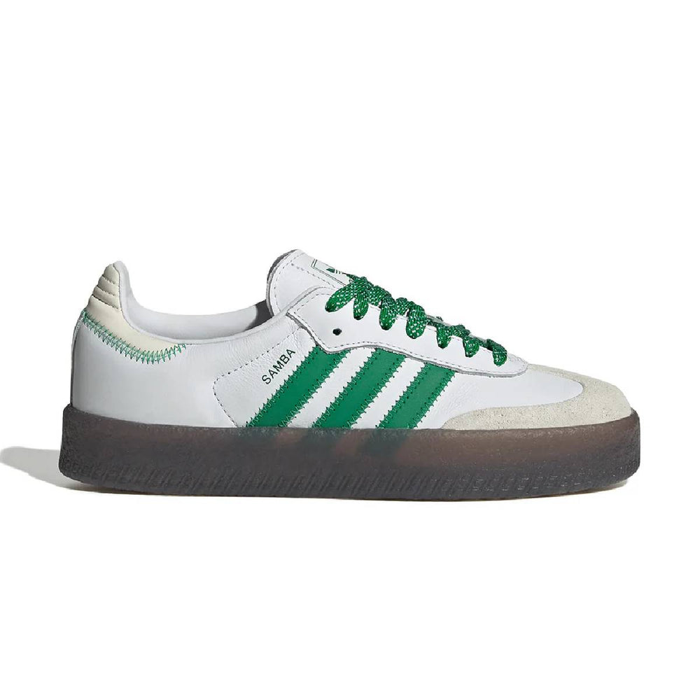 adidas Originals Wmns Sambae Cloud White Green IE9105