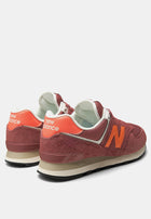 New Balance 574 Lifestyle Shoes 'Red Rock/Tangerine Heat'