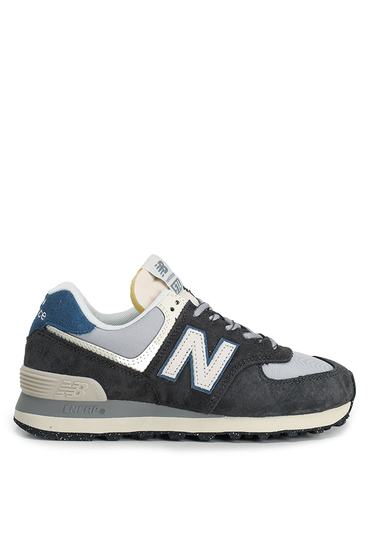 New Balance 574 Classic Lifestyle Shoes 'Black Cement'
