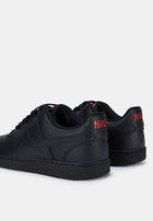 Nike Court Vision Low Next Nature Shoes 'Black/Multi-Color-Picante Red'