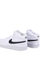 Nike Court Vision Mid Next Nature Shoes 'White/Black/White'