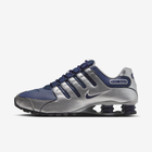 Nike Shox NZ 'Midnight Navy Metallic Silver'