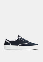 Tommy Hilfiger Canvas Cupsole Trainers - TH Mainline 'Navy Blue'