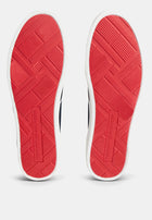 Tommy Hilfiger Canvas Cupsole Trainers - TH Mainline 'Navy Blue'
