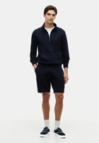 Tommy Hilfiger Canvas Cupsole Trainers - TH Mainline 'Navy Blue'