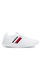 Tommy Hilfiger Monotype Lightweight Knit Trainers - TH Mainline 'White/Multi'