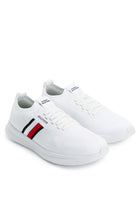 Tommy Hilfiger Monotype Lightweight Knit Trainers - TH Mainline 'White/Multi'
