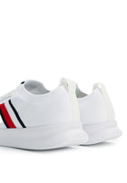 Tommy Hilfiger Monotype Lightweight Knit Trainers - TH Mainline 'White/Multi'