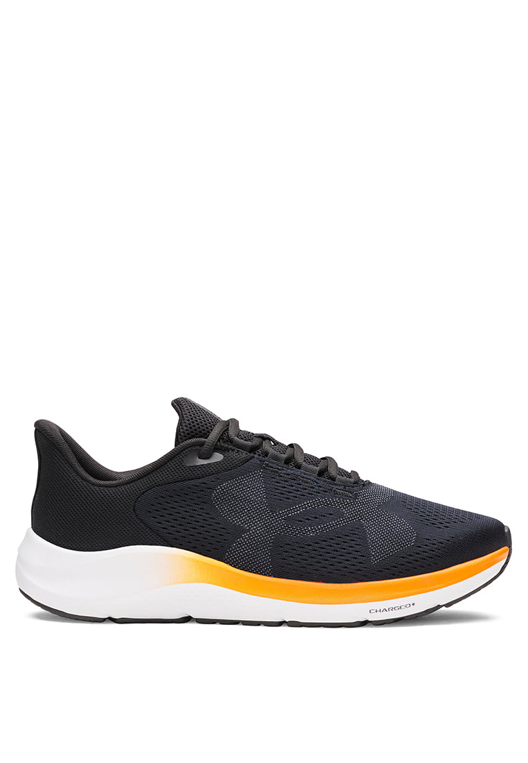 Under Armour Pursuit 4 Big Logo Shoes 'Black/Team Orange/Anthracite'
