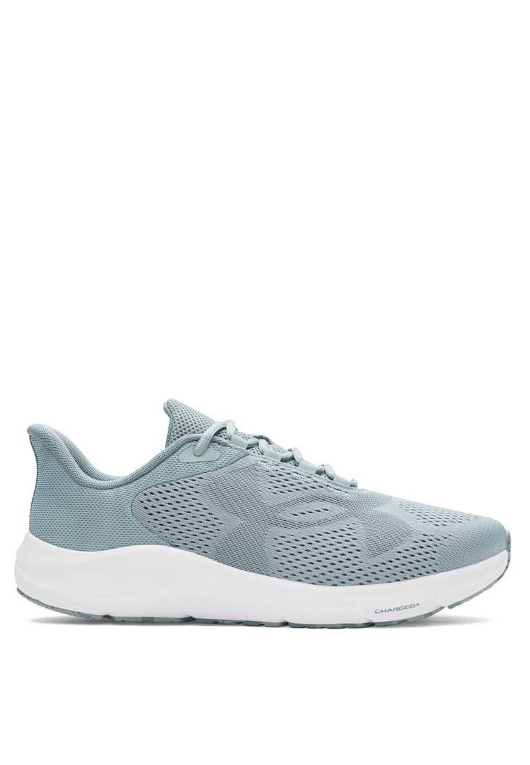 Under Armour Pursuit 4 Big Logo Shoes 'Serpentine/Jasper Blue/Jasper Blue'
