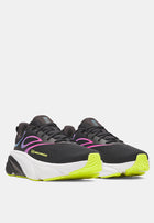Under Armour Charged+ Rogue 6 Running Shoes 'Black/Capri/High Vis Yellow'