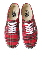 Vans Authentic 'Plaid Red'