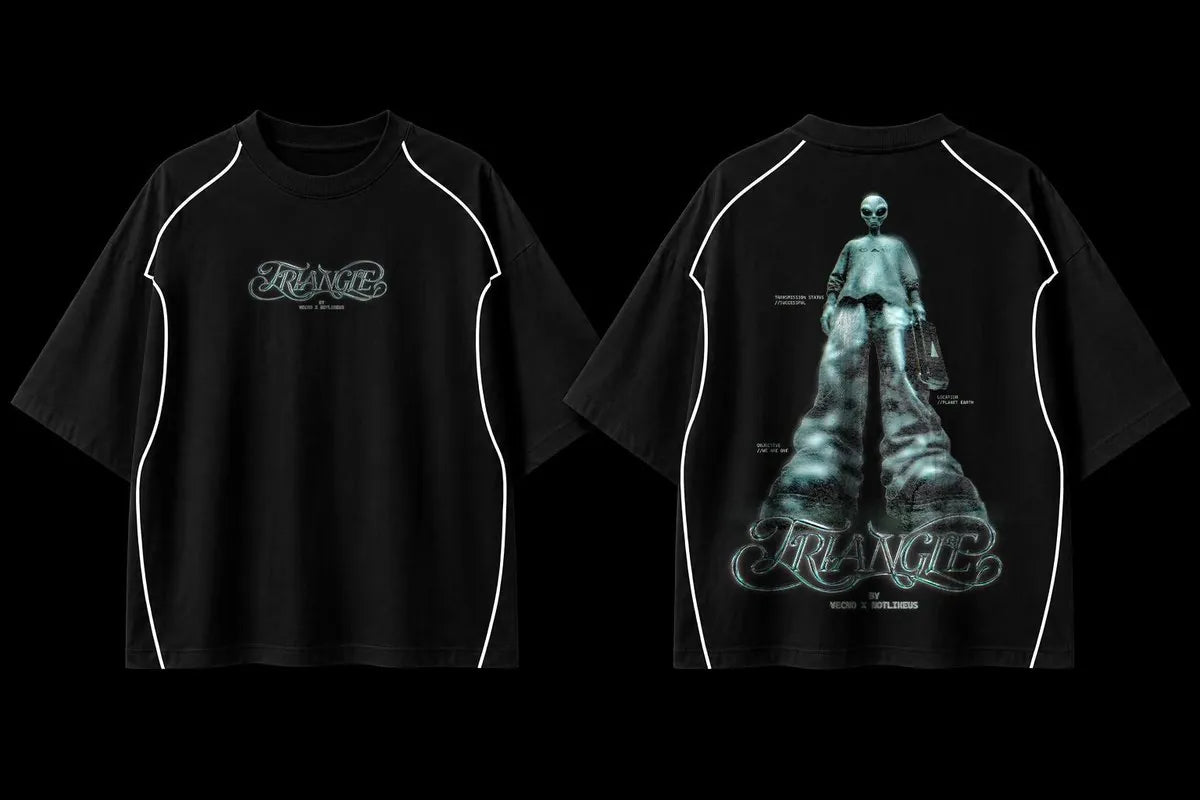 The in-store sample — front and back